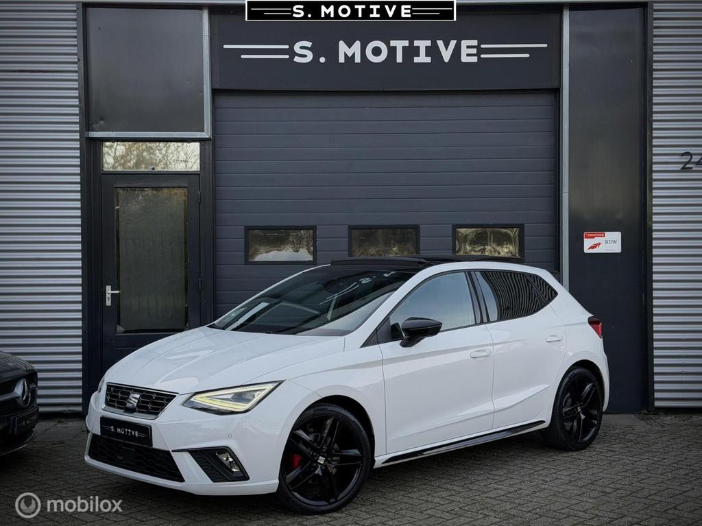 Seat Ibiza FR Pro Black Edition, Pano, Stoelvwr, Vitrual, Ca, Gebruikt, Zwart, 3 cilinders, Hatchback