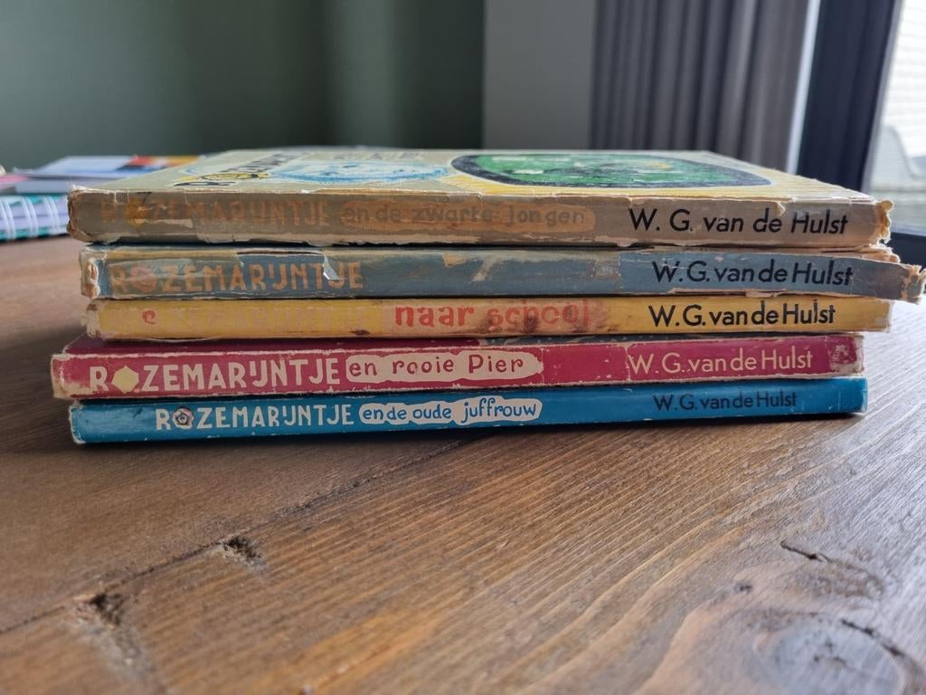 W.G. van de Hulst - Rozemarijntje boeken (5 stuks), Ophalen of Verzenden, Gelezen, W.G. van de Hulst, Fictie algemeen