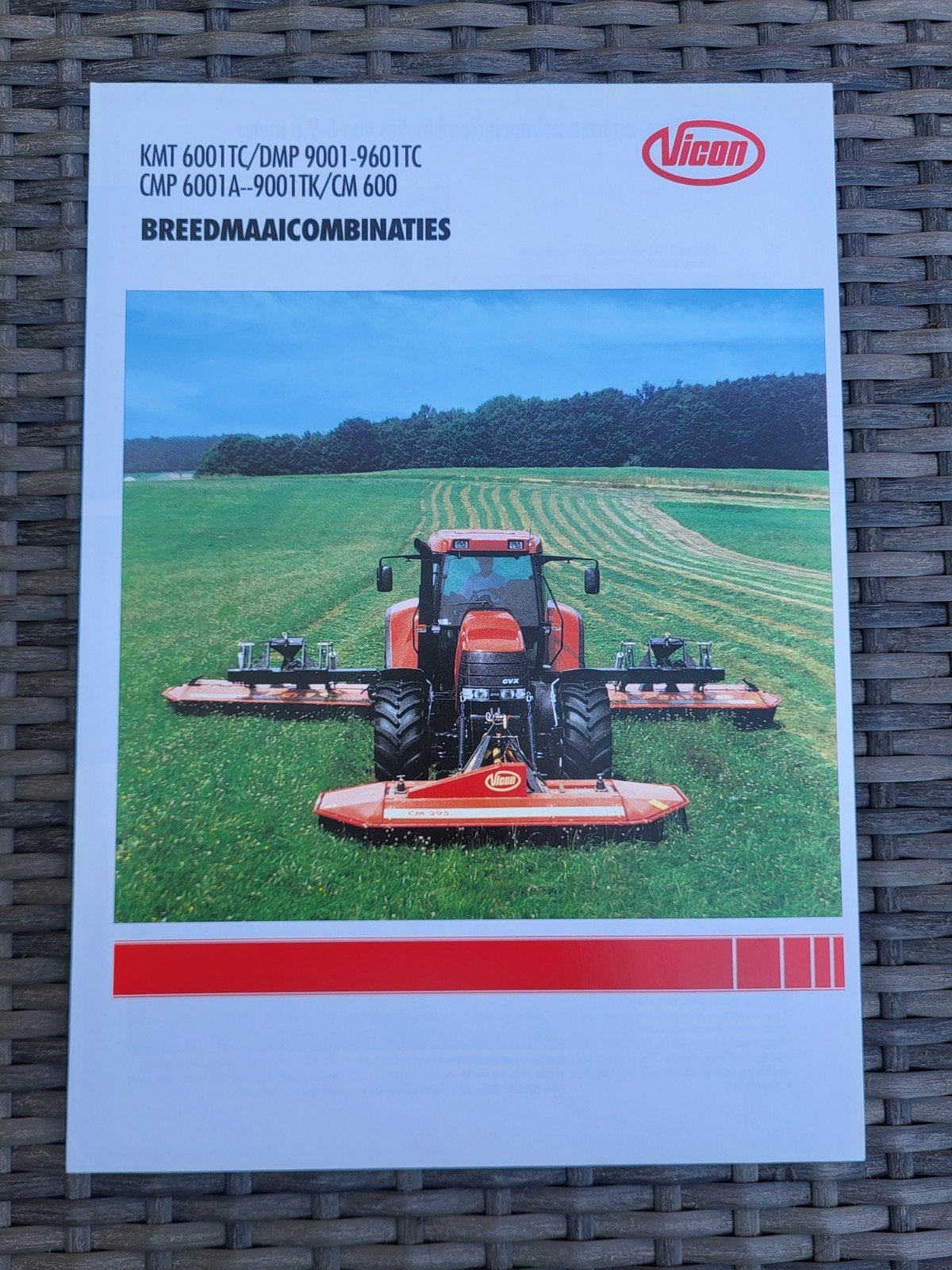 tractor folder Vicon breedmaaicombinaties, Ophalen of Verzenden, Zo goed als nieuw
