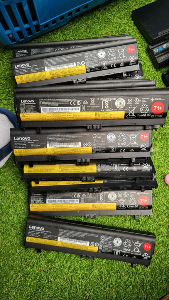 Partij laptop batterijen,accus,lithium, Ophalen of Verzenden