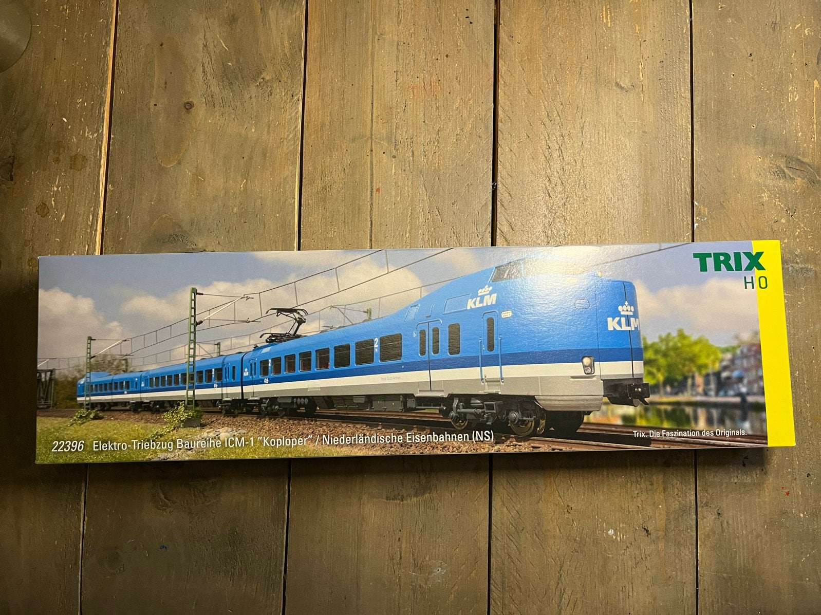TRIX H0 22396 NS ICM-1 Koploper  KLM DCC Sound, Treinset, Gelijkstroom, Trix, Nieuw