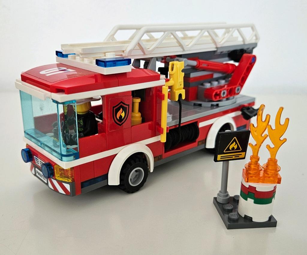 LEGO City Brandweerwagen 60107, City, Lego, Ophalen of Verzenden, Complete set