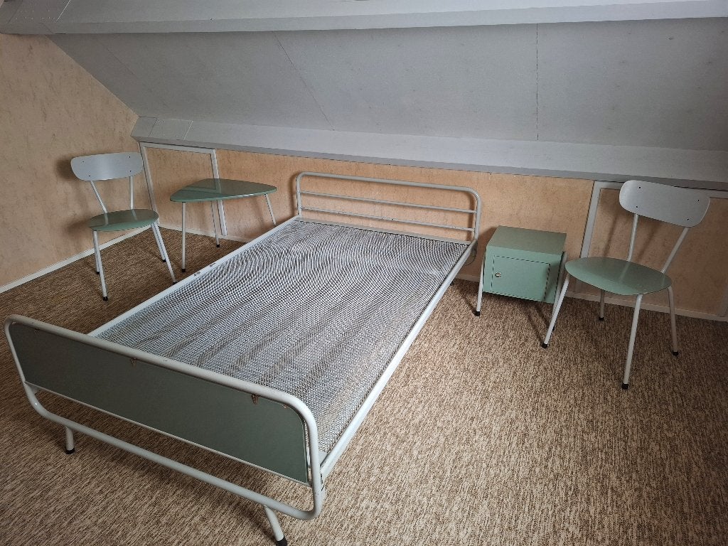 Complete vintage slaapkamerset jaren 50/60, Ophalen, Gebruikt, Twijfelaar, Jaren 50/60