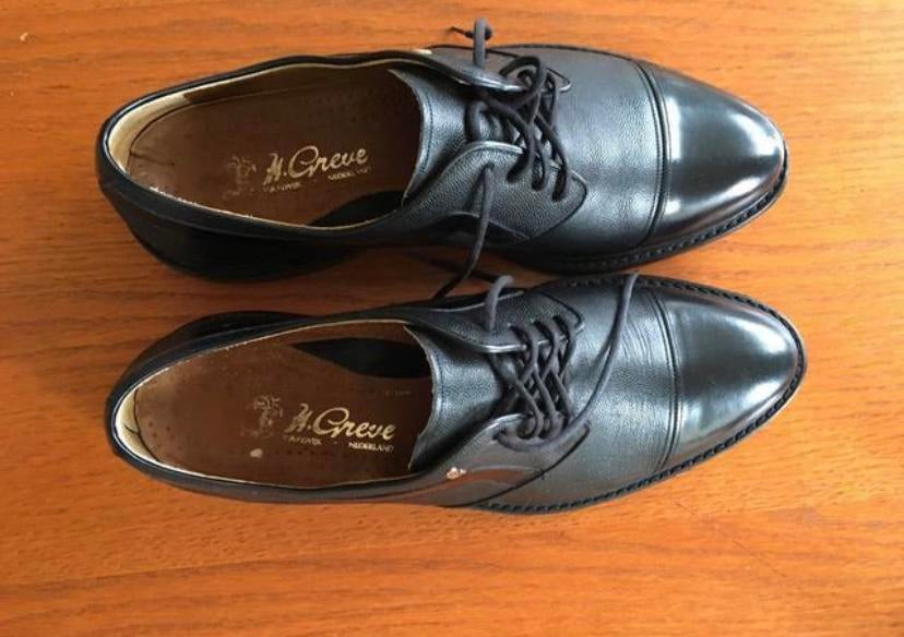 Herenschoenen Greve maat 44, Kleding | Heren, Schoenen, Zo goed als nieuw, Zwart, Ophalen of Verzenden