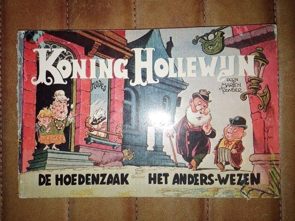 Koning Hollewijn - De hoedenzaak/Het anders-wezen., Boeken, Stripboeken, Eén stripboek, Ophalen of Verzenden, Gelezen