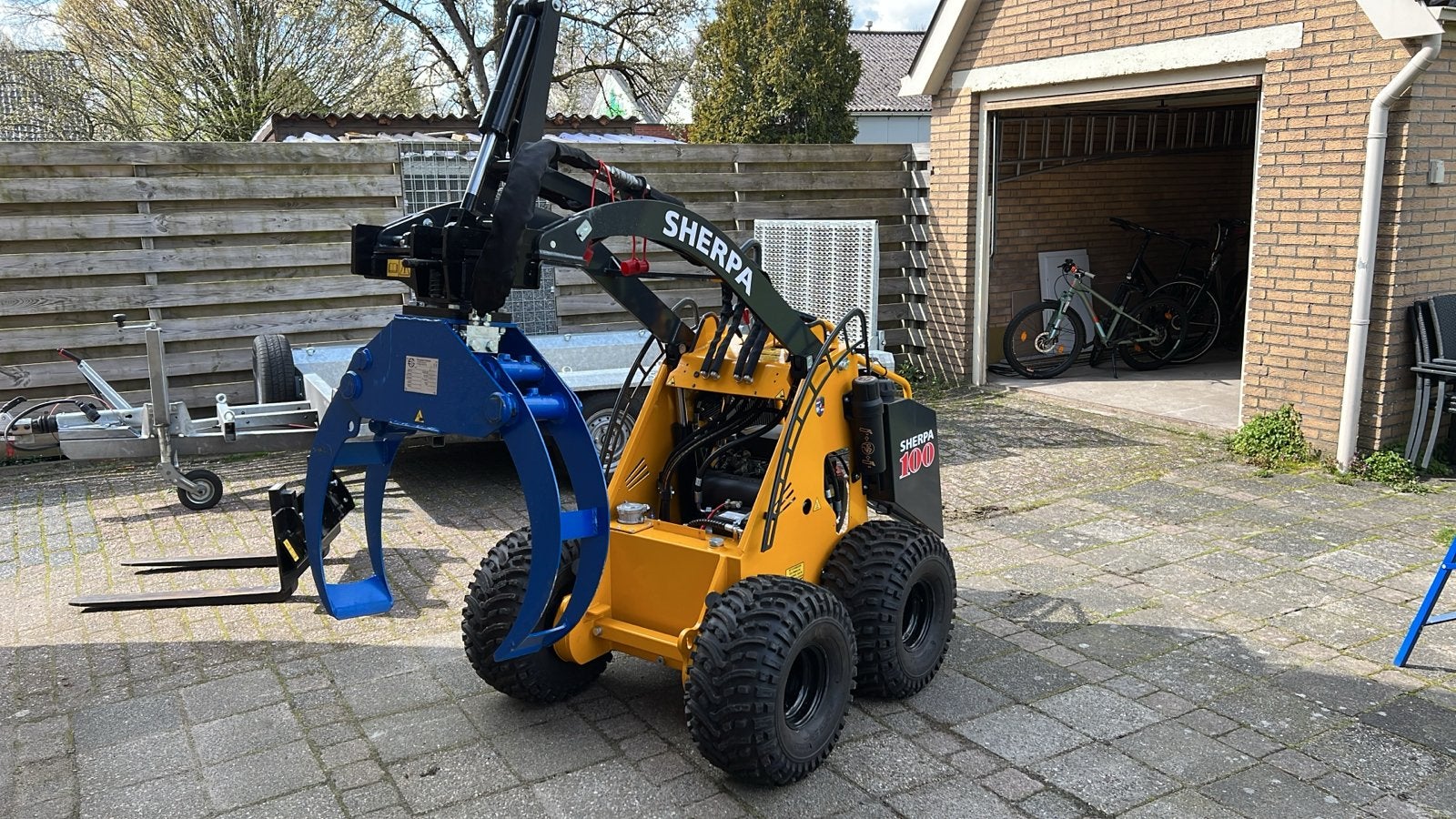 Sherpa 100 (als nieuw), Ophalen, Boomteelt, Grondbewerking