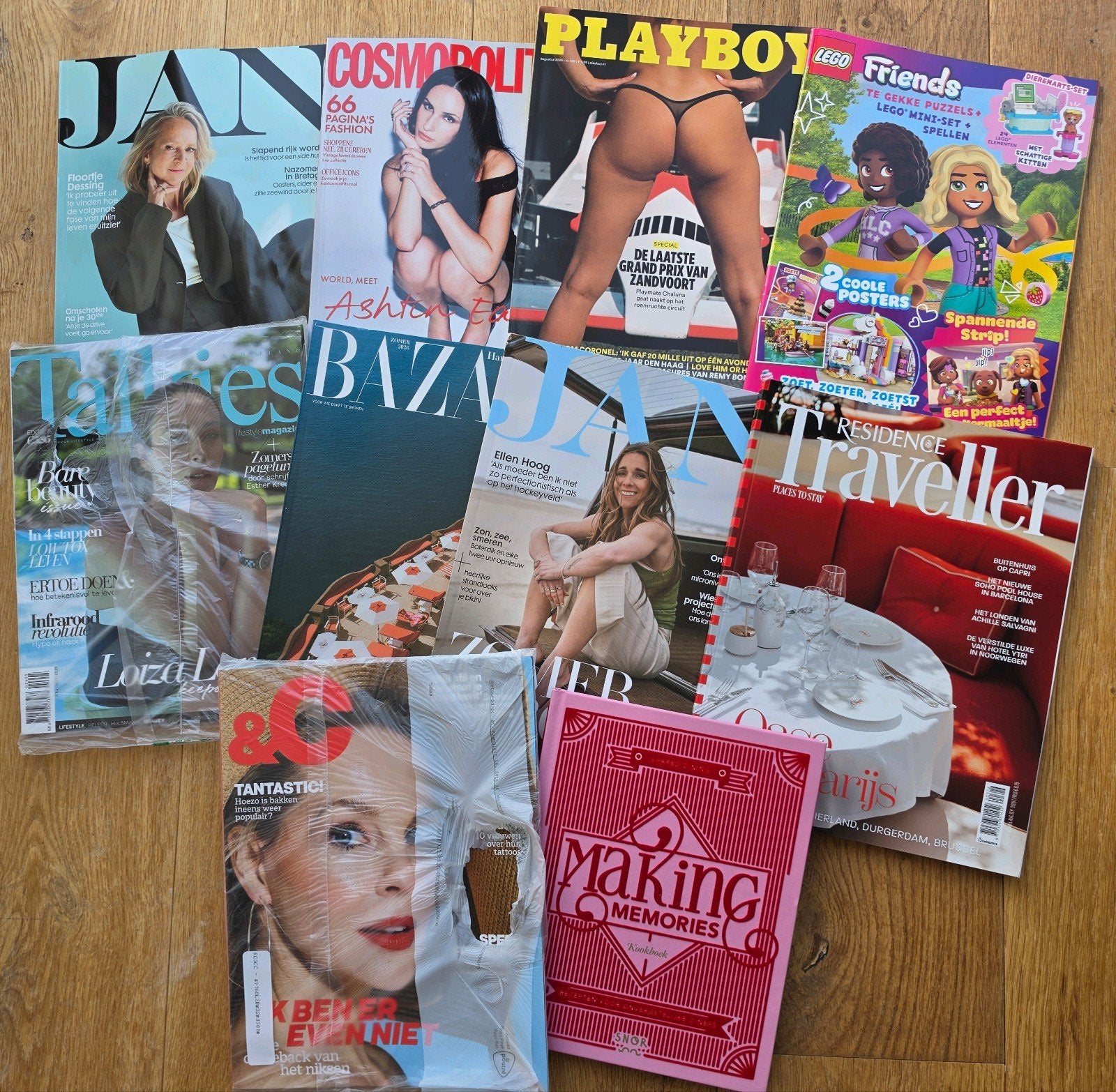 Nieuw! Jan, Residence, C, Bazaar, Cosmopolitan, Talkies etc., Boeken, Tijdschriften en Kranten, Ophalen of Verzenden