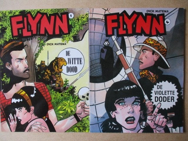 adv11299 flynn, Eén stripboek, Ophalen, Gelezen