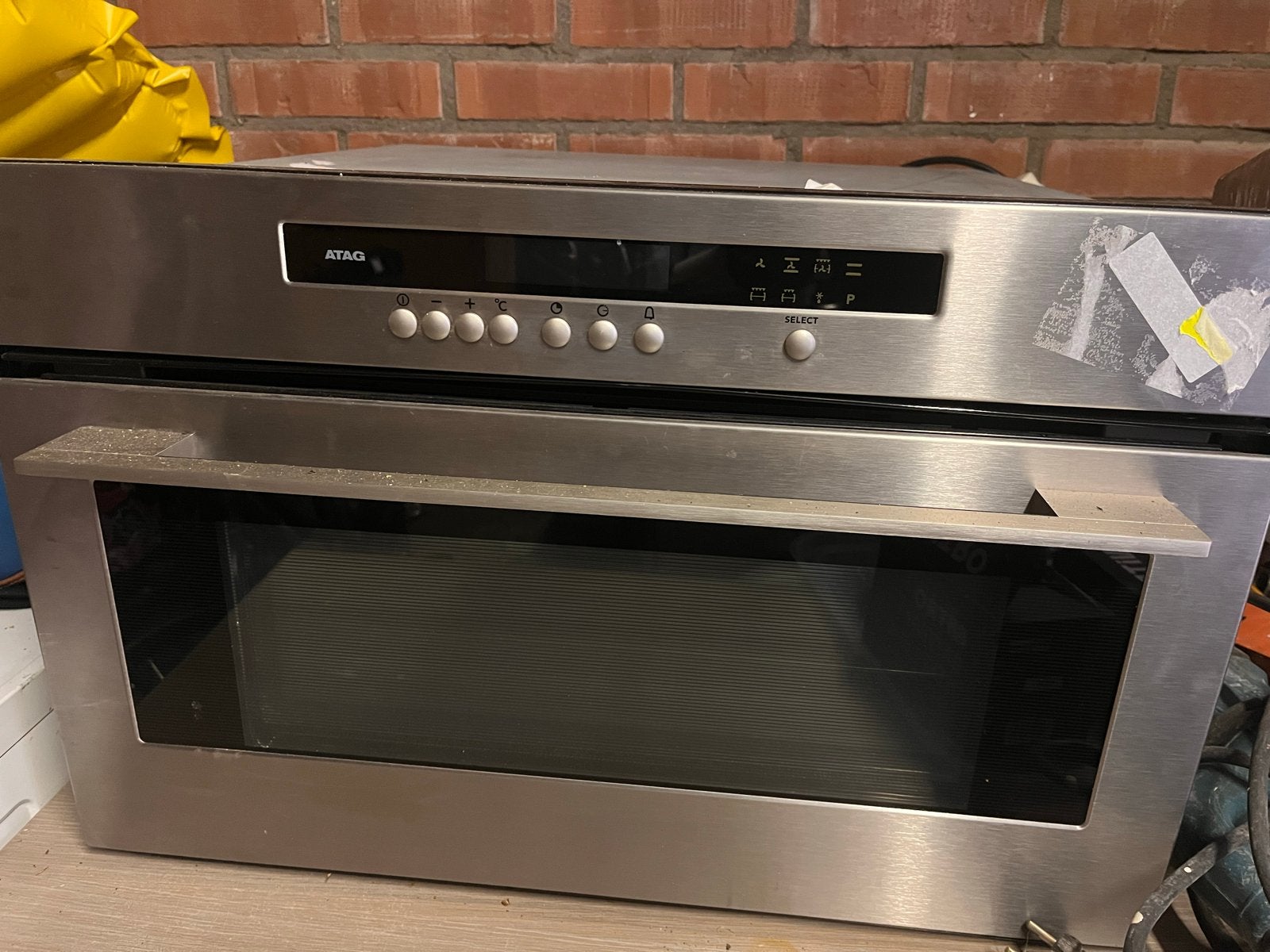 ATAG Inbouw Combi-oven - Gebruikt, Goede Staat, Witgoed en Apparatuur, 45 tot 50 cm, Gebruikt, Ophalen of Verzenden, Combi-oven