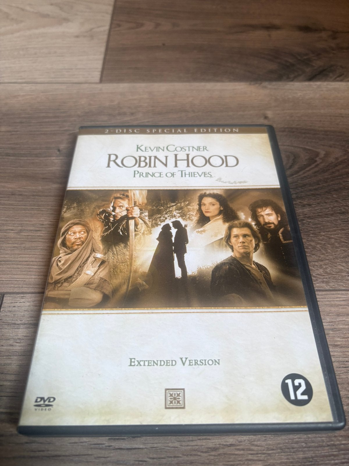 Robin Hood Prince of Thieves met Kevin Costner, Alle leeftijden, Ophalen of Verzenden, Zo goed als nieuw