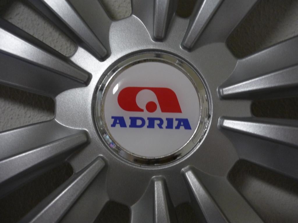 Adria doming naafstickers caravan en camper 3D, Epoxy, Verzenden, Nieuw, Overige typen