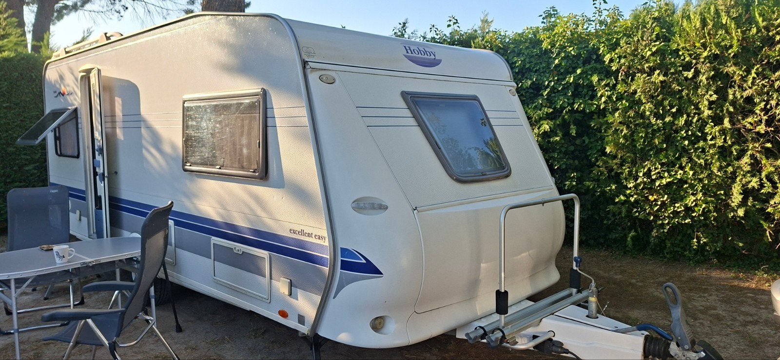 zeer nette Hobby excellent easy 540 UL bjr.2006, Caravans en Kamperen, Caravan accessoires, Ophalen, Zo goed als nieuw