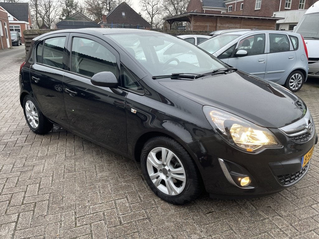Opel Corsa 1.3 CDTi Airco 5 deurs APK: Nieuw bij aflevering, Euro 5, Gebruikt, Zwart, Origineel Nederlands