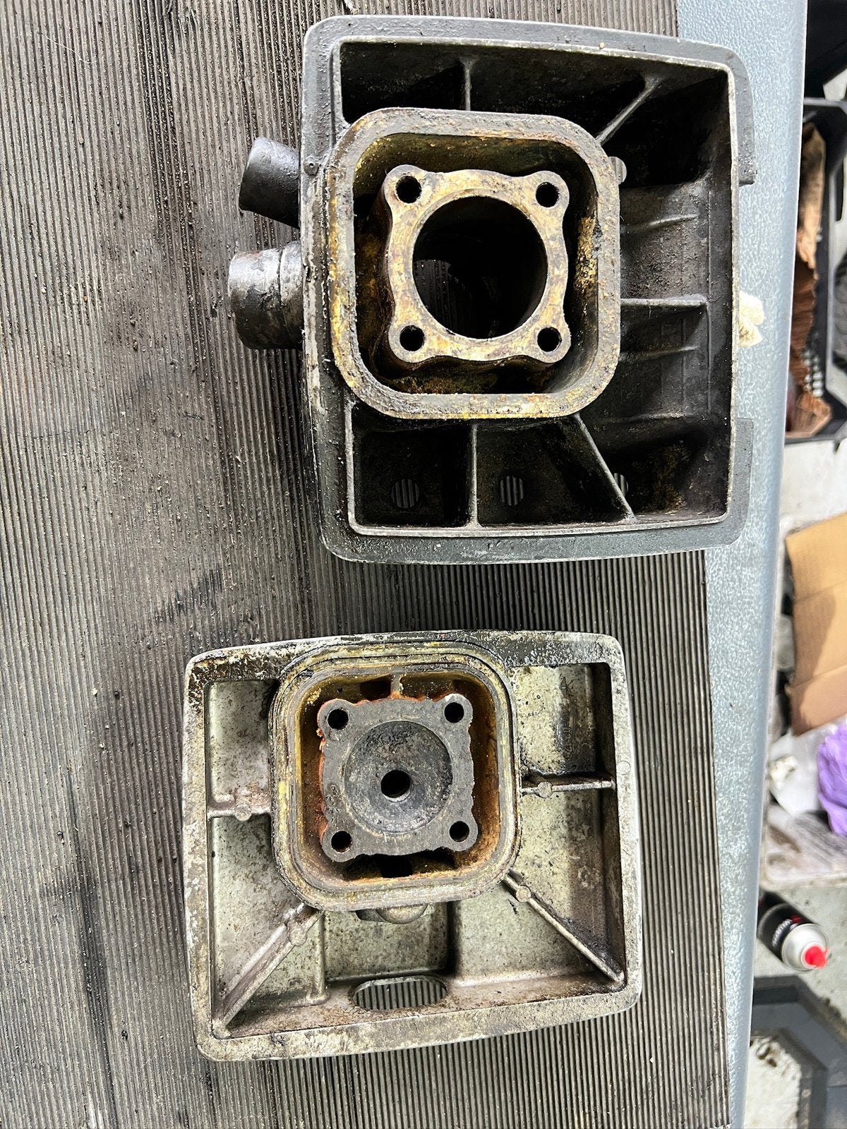 Zundapp brede waterkoeler 70cc set, Fietsen en Brommers, Ophalen of Verzenden, Gebruikt, Cilinder
