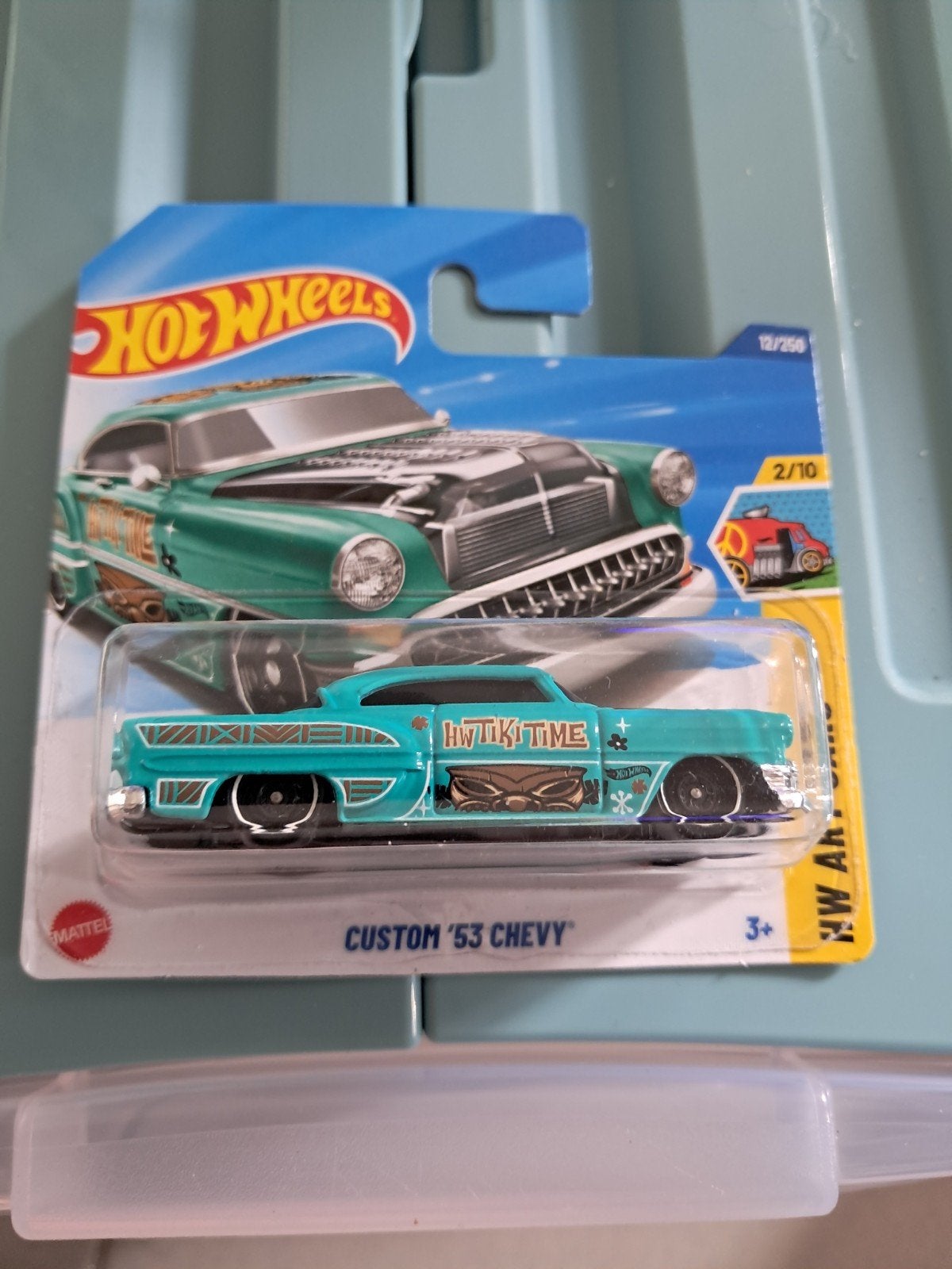 Hot Wheels Custom '53 Chevy groen nieuw in verpakking, Ophalen of Verzenden, Nieuw, Auto