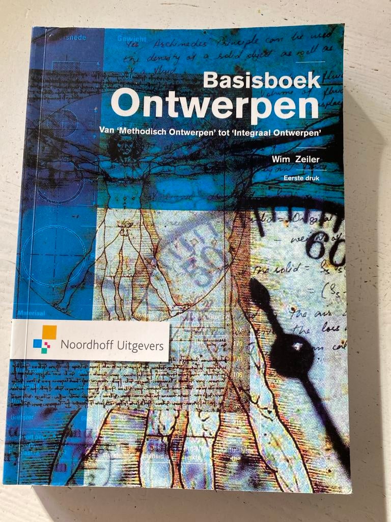 Basisboek Ontwerpen - Zeiler isbn 9789001818647, Boeken, Techniek, Zo goed als nieuw, Werktuigbouwkunde, Ophalen of Verzenden