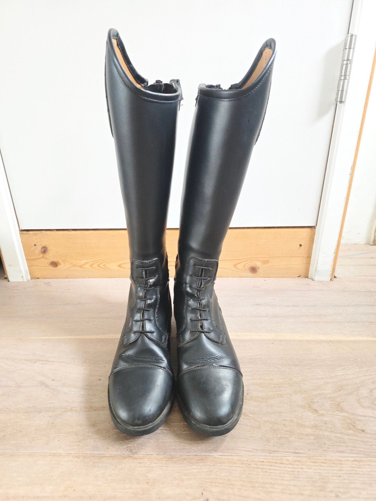 QHP Rijlaarzen paardrijlaarzen maat 35, Ophalen, Gebruikt, Dressuur, Schoeisel