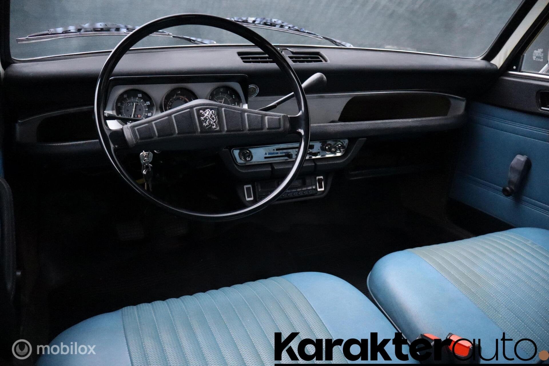 Peugeot 304 1.3 GL Break | mooie oldtimer in originele staat, Auto's, Blauw, Handgeschakeld, Radio, Blauw