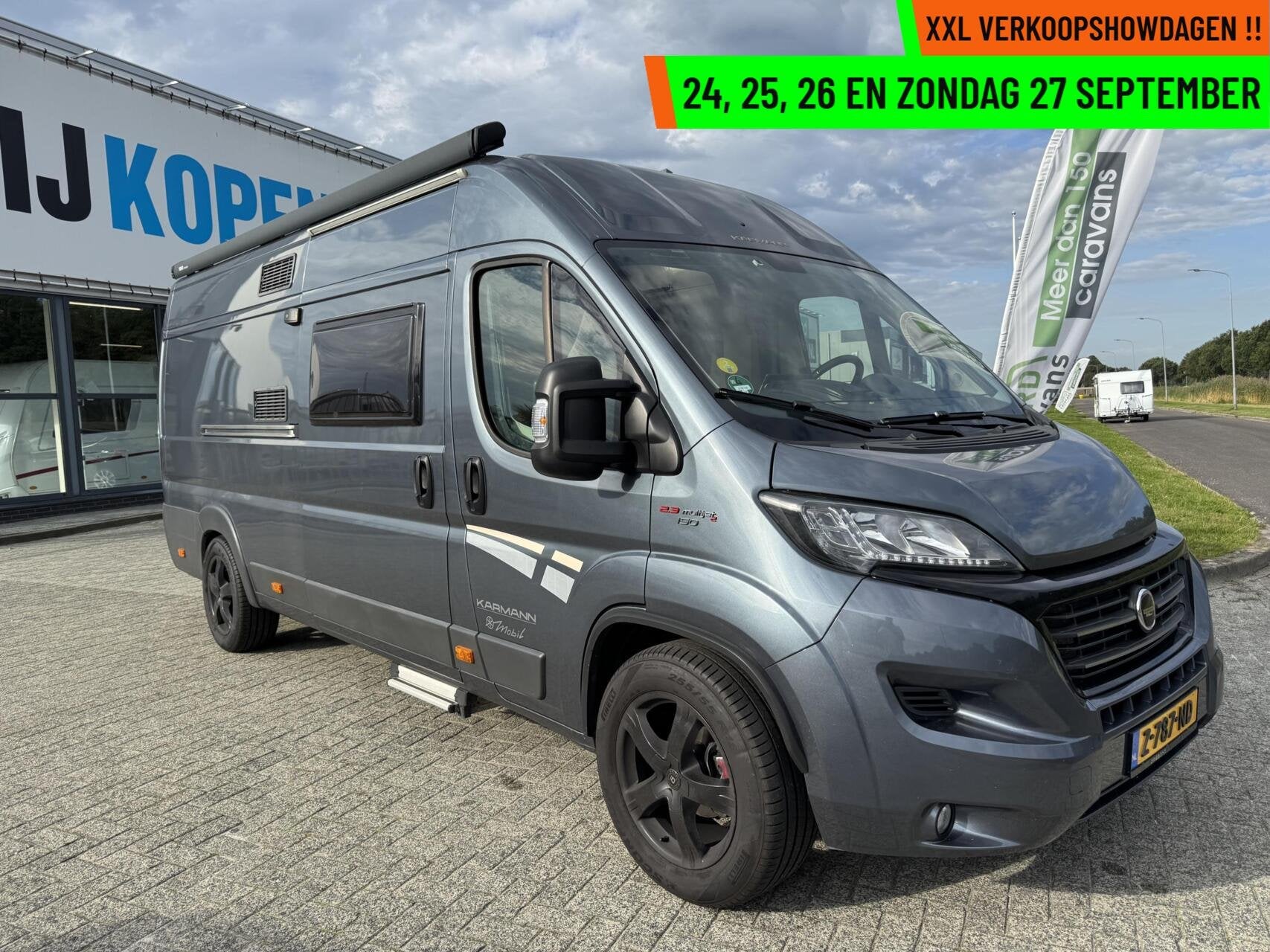 Karmann mobil DAVIS 620 AUTOMAAT, ENKELE BEDDEN, 44557 KM, Automaat, Airconditioning, Buscamper of Camperbus, 6 tot 7 meter