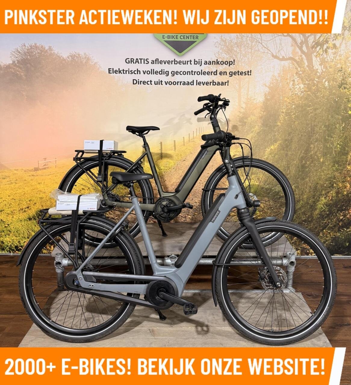 MEGA OPRUIMING BIJ MRA E-BIKE CENTER! OP=OP WEES SNEL! EBIKE, Fietsen en Brommers, Nieuw, Overige merken
