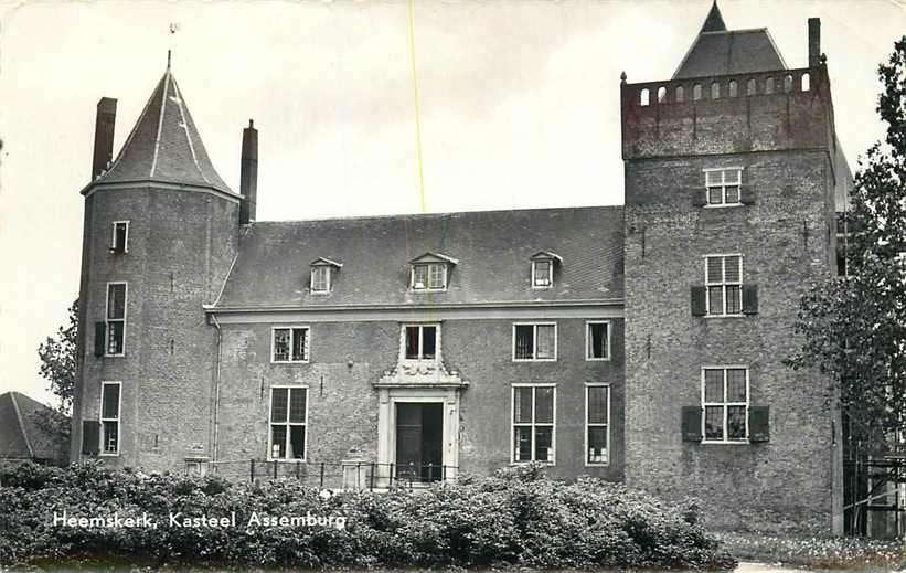 377-616-007 Heemskerk Assumburg, Ophalen of Verzenden, Voor 1920, Noord-Holland