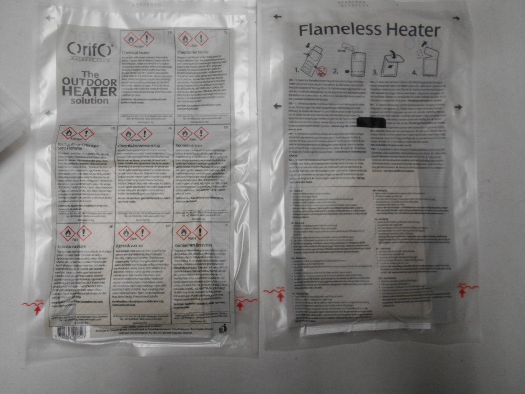 Orifo flameless ration heater (Maaltijd verwarmer ransoen), Ophalen of Verzenden, Landmacht, Nederland, Overige typen