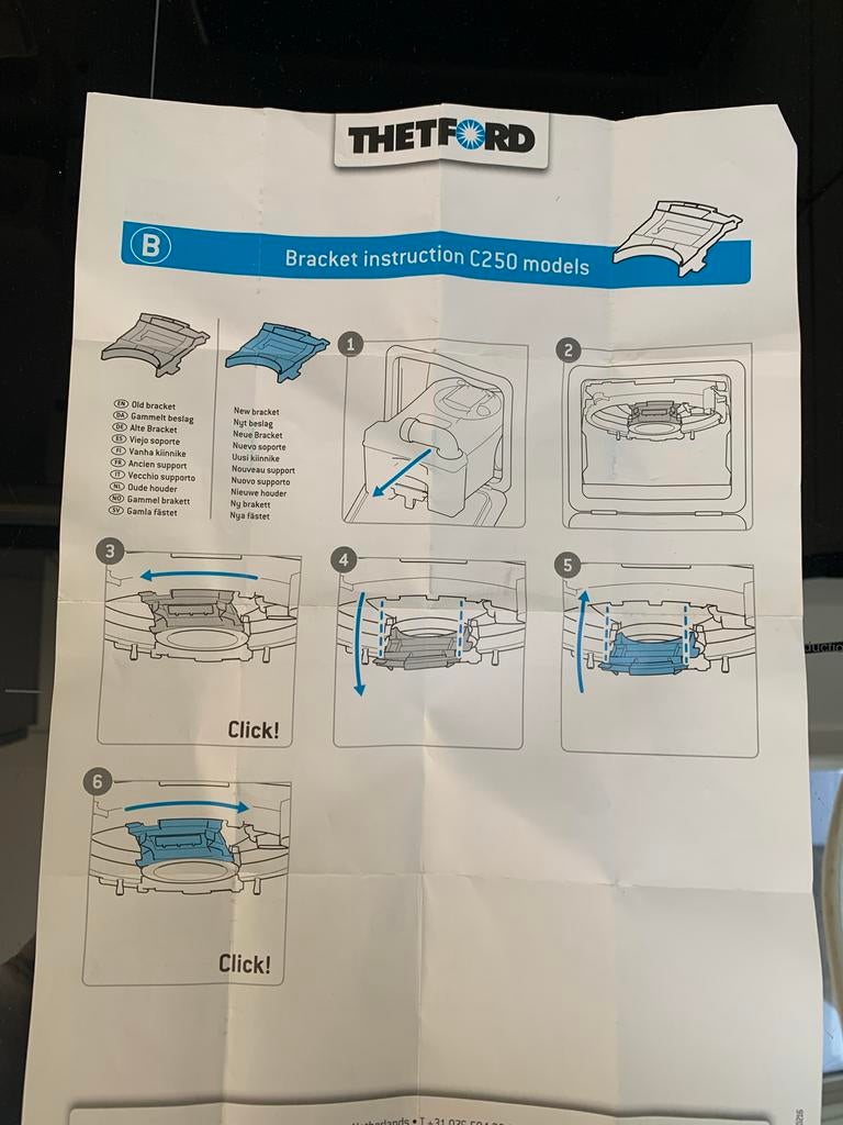 Nieuwe toiletbril Porta Porto, Watersport en Boten, Ophalen of Verzenden, Nieuw