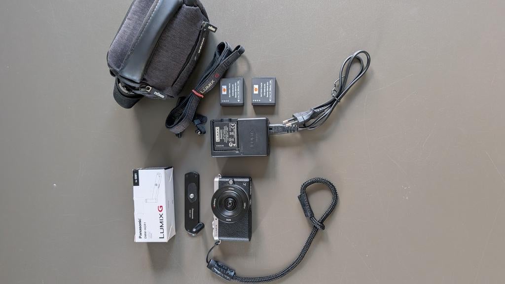 Panasonic Lumix GM1 systeem camera complete set!, Audio, Tv en Foto, Fotocamera's Digitaal, Compact, Ophalen of Verzenden, Zo goed als nieuw