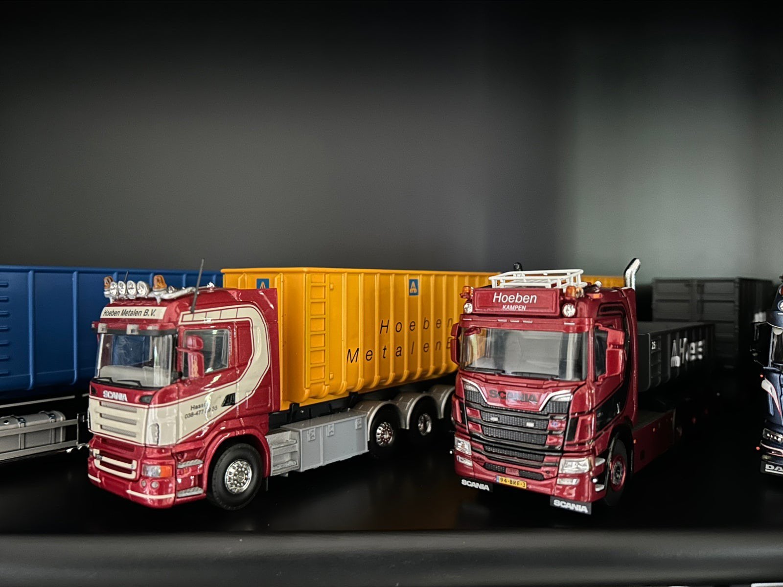 Tekno / WSI set Hoeben, Hobby en Vrije tijd, Modelauto's | 1:50, Ophalen of Verzenden, Nieuw, Bus of Vrachtwagen, Tekno
