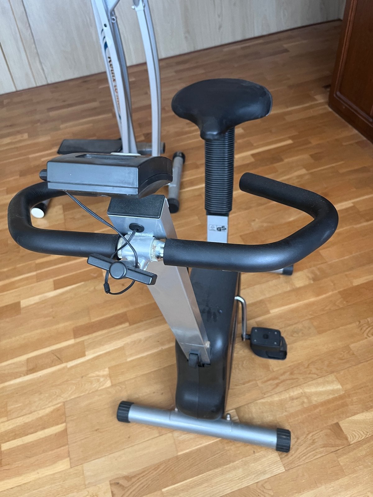 Hometrainer en Crosstrainer - Fitness Apparaten Set, Ophalen, Gebruikt, Armen, Metaal