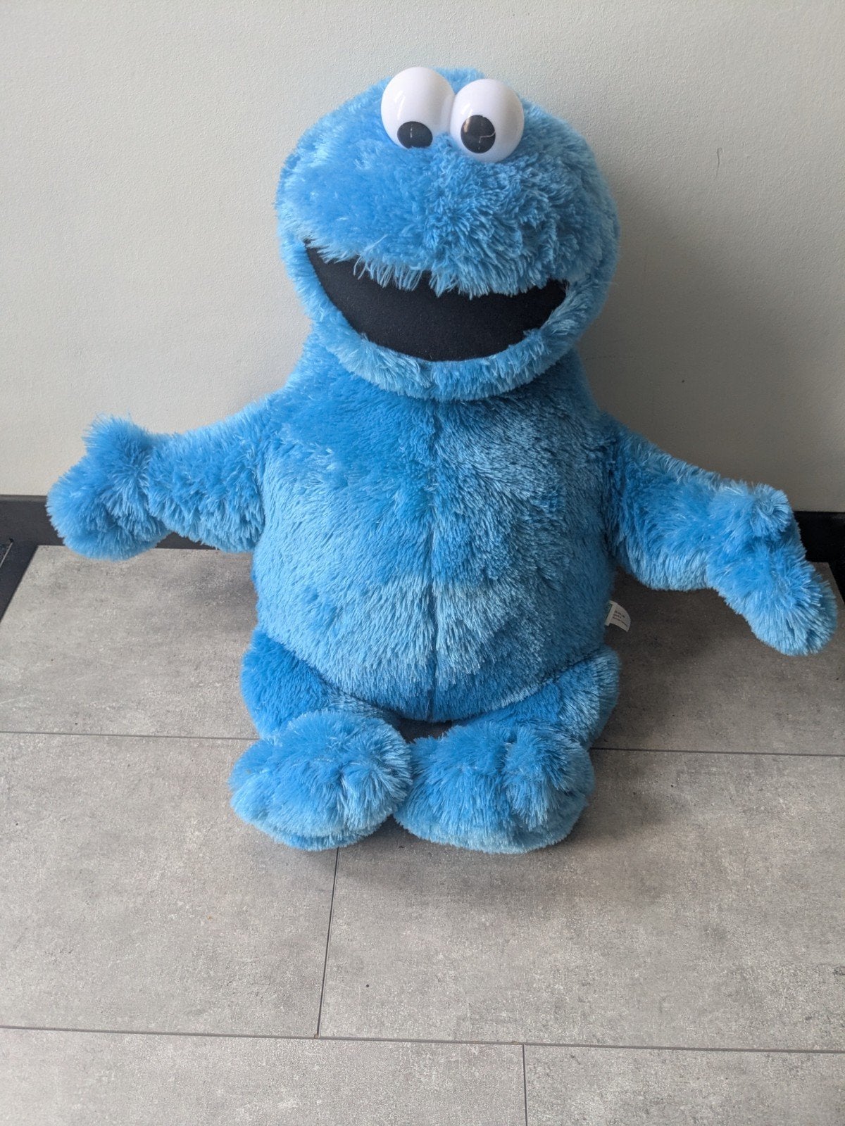 Grote Koekiemonster Knuffel Sesamstraat, Overige merken, Overige karakters, Overige typen, Blauw