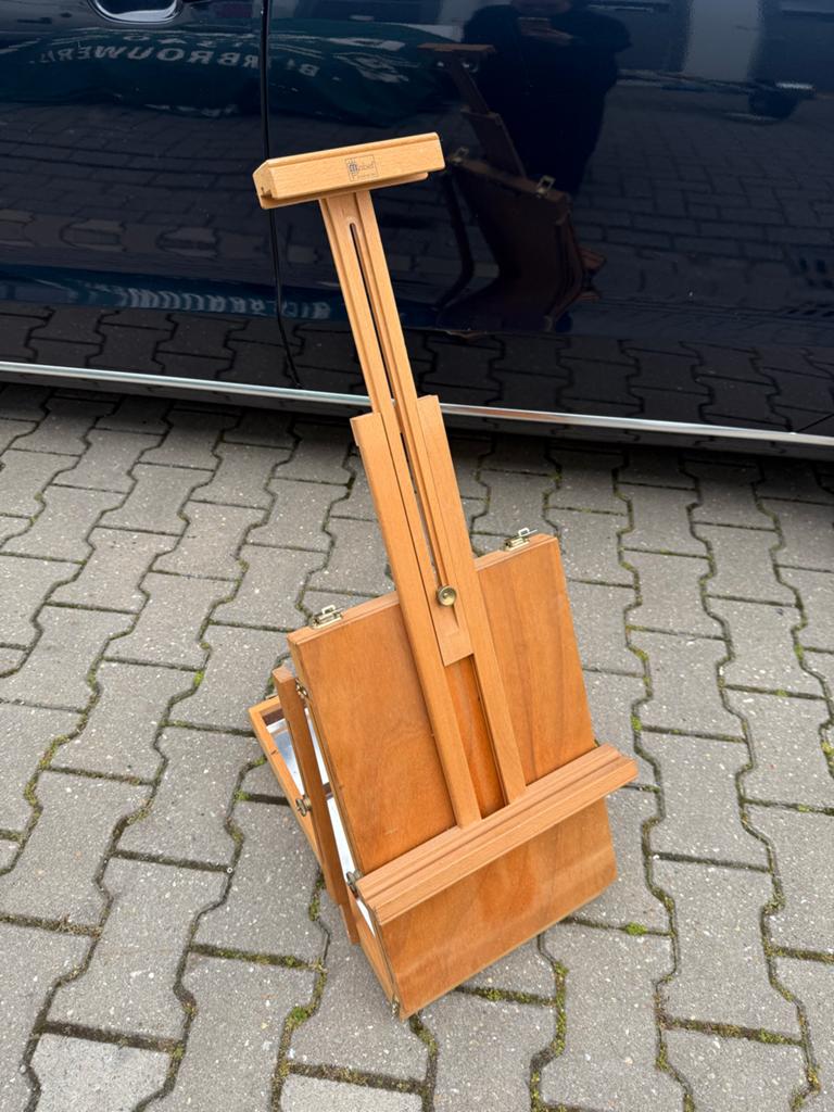 Mabef M/24 Tafel Kistezel - Draagbare Schilderkoffer, Ophalen of Verzenden, Zo goed als nieuw, Ezel