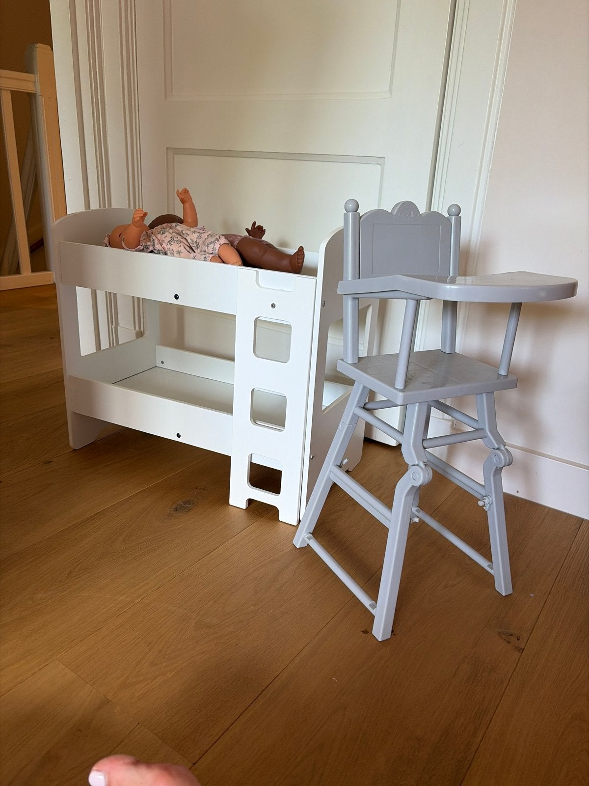 Poppenbed en kinderstoel voor speelplezier, Kinderen en Baby's, Ophalen, Gebruikt, Overige typen
