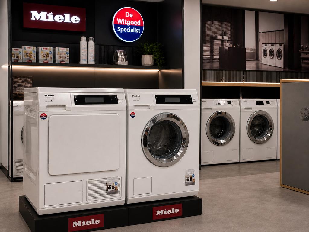 Miele Professional Setje Wasmachine Droger 8KG A+++ GARANTIE, 8 tot 10 kg, Refurbished, Ophalen of Verzenden, 1600 toeren of meer