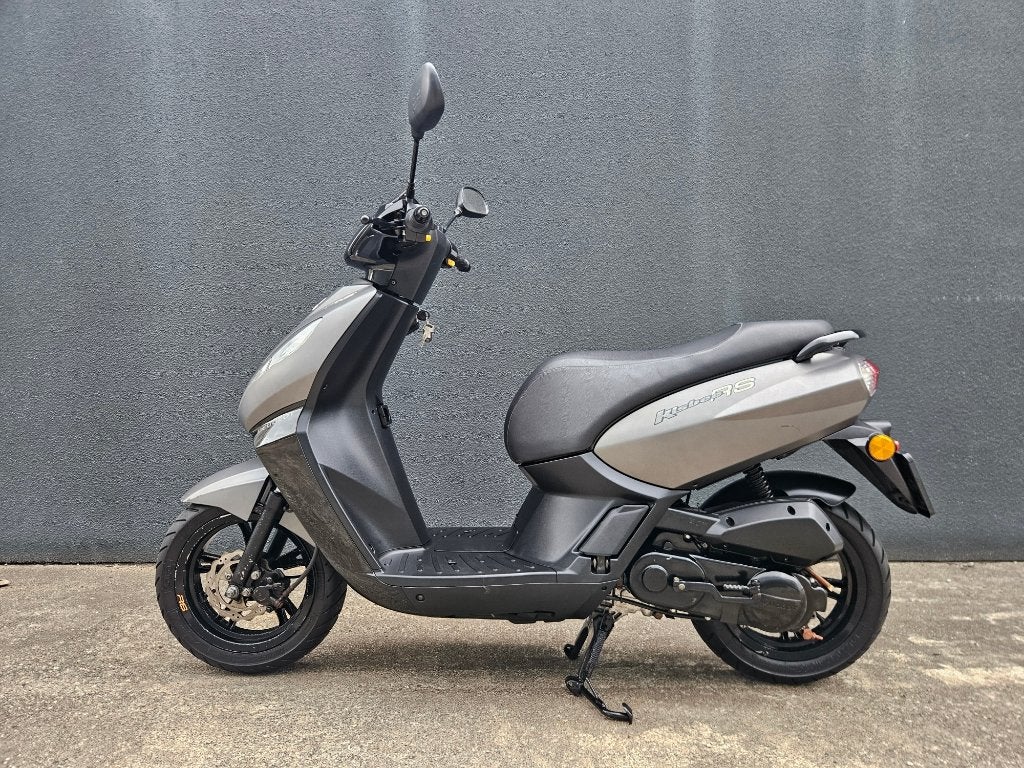Nette Peugeot Kisbee RS 4 Takt bromscooter (45KM) 17936KM!, Ophalen, Gebruikt, Maximaal 45 km/u, 49 cc