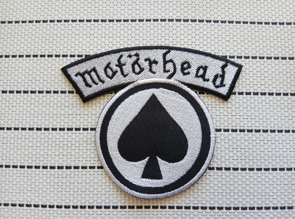 Motorhead mooie Ace shaped patch 107, Ophalen of Verzenden, Nieuw, Kleding