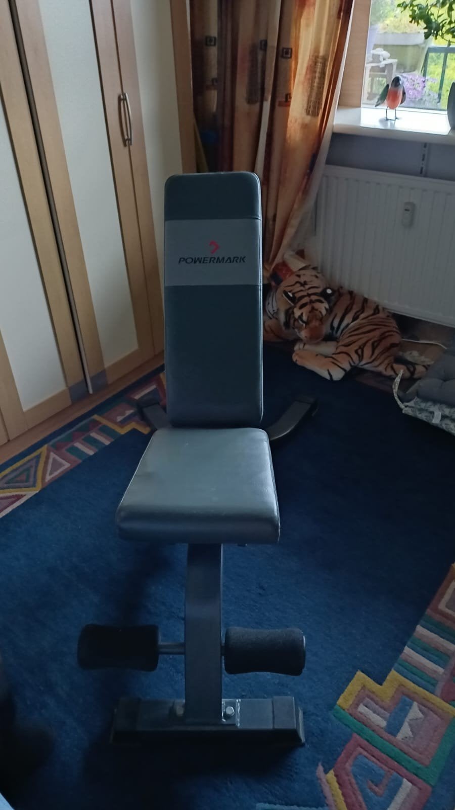 Powermark fitnessbank - verstelbaar, Sport en Fitness, Fitnessapparatuur, Ophalen, Zo goed als nieuw, Krachtstation