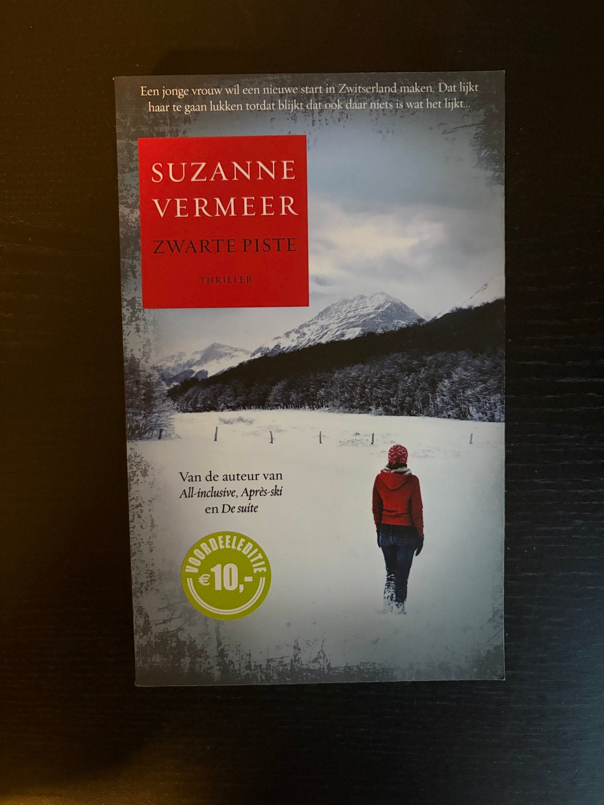 Suzanne Vermeer - Zwarte Piste, Suzanne Vermeer, Ophalen of Verzenden, Zo goed als nieuw, Nederland