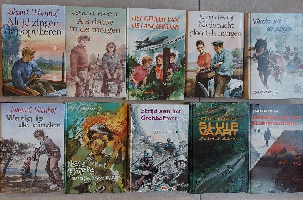Joh. G. Veenhof - verschillende boeken, Ophalen of Verzenden, Gelezen