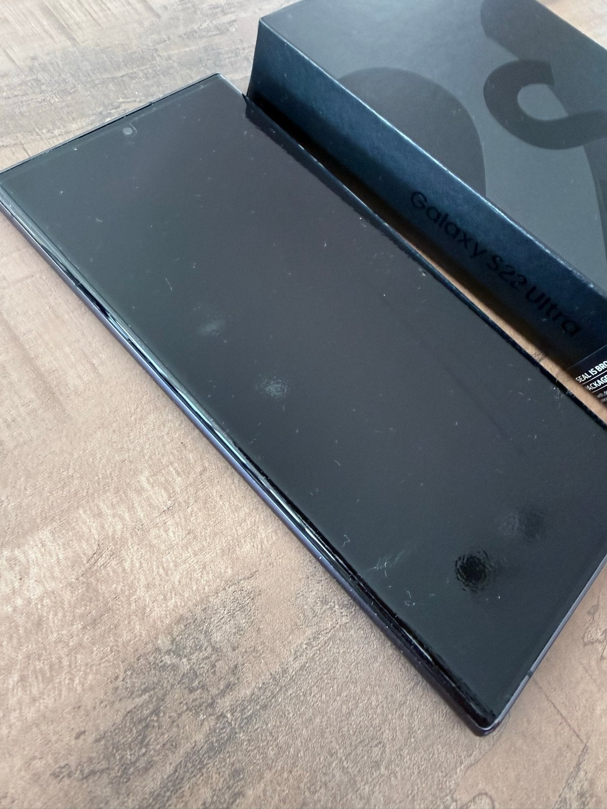 Foto 3 van Samsung Galaxy S22 Ultra 256 Zwart