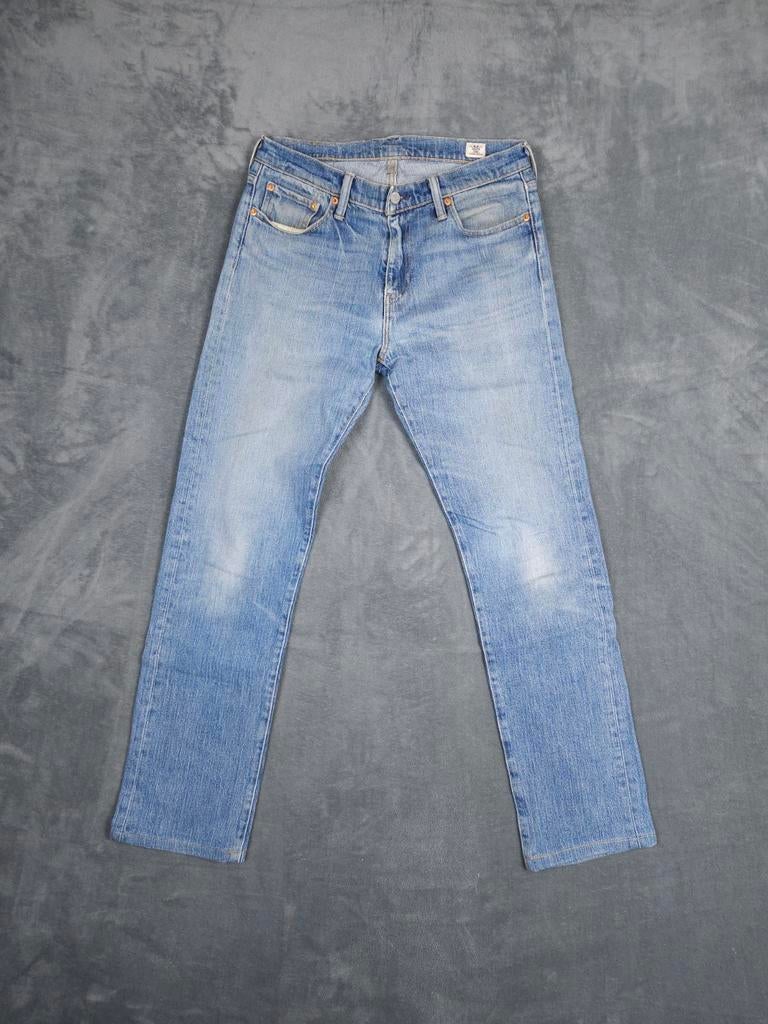 Levis 504 Broek W32 L32 Regular Straight Fit Blauw Jeans., Blauw, ., W32 (confectie 46) of kleiner, Ophalen of Verzenden