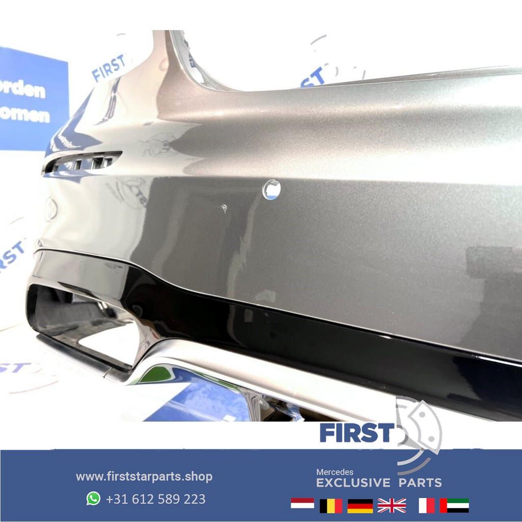 W213 E63 E63S AMG ACHTERBUMPER + DIFFUSER Mercedes E Klasse, Gebruikt, -, Ophalen of Verzenden, Achter