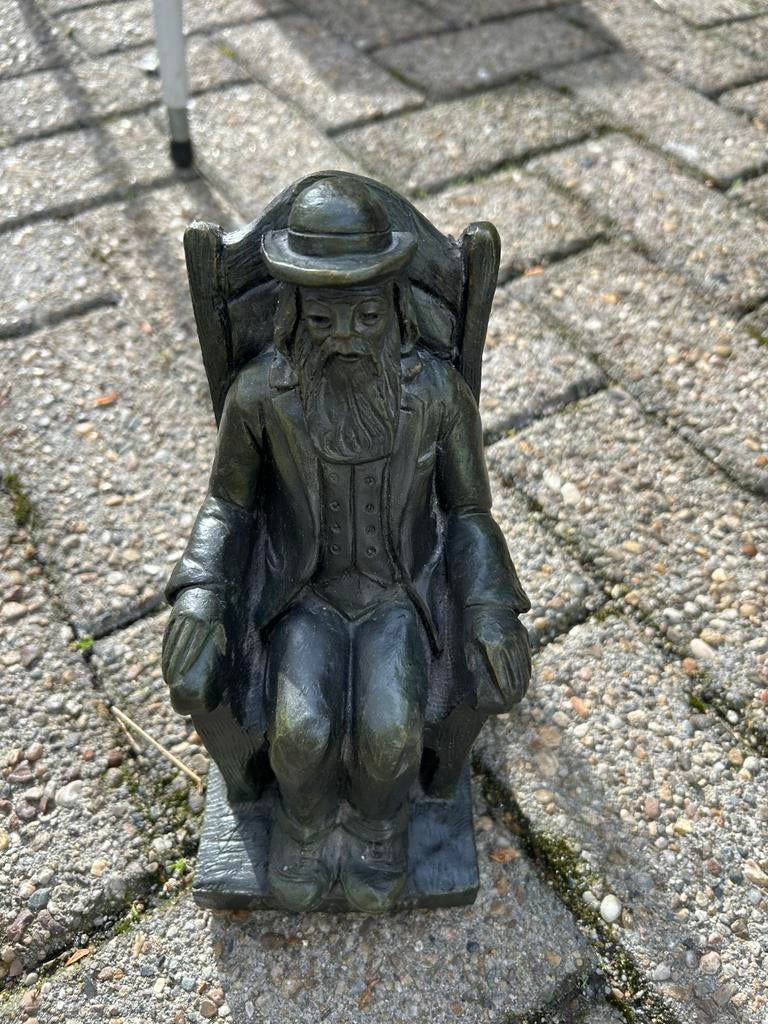 Abraham zittend beeldje, Ophalen, Zo goed als nieuw