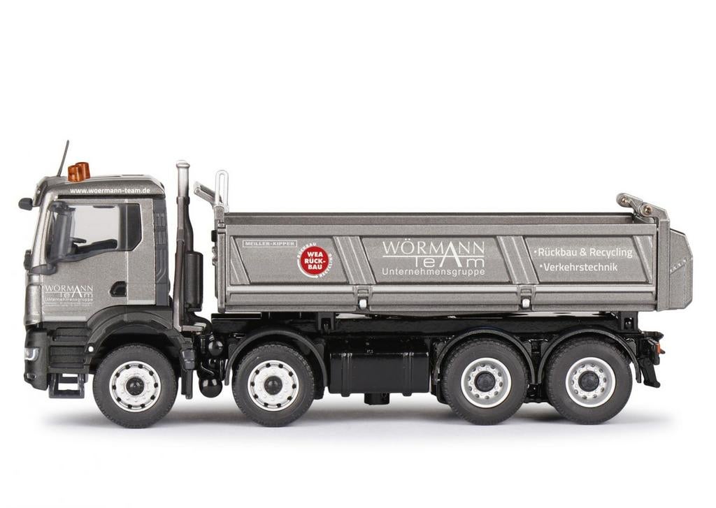 MAN KIPPER -WÖRMANN TEAM nieuw in doos  1:50, Hobby en Vrije tijd, Modelauto's | 1:50, Ophalen of Verzenden, Bus of Vrachtwagen