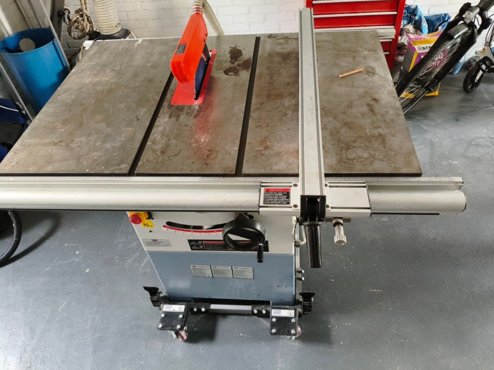 HBM 600 Cirkelzaagtafe Paneelzaagl - Krachtige Zaagmachine, Ophalen, Gebruikt, Cirkelzaag, 70 mm of meer