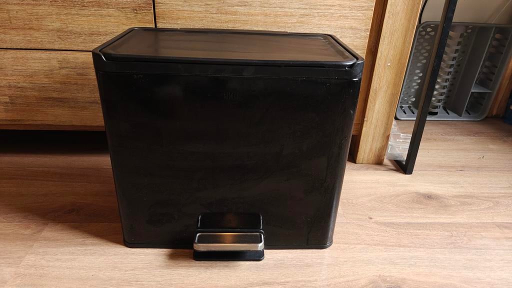 Eko prullenbak 3 vakken, Sieraden, Tassen en Uiterlijk, Koffers, Ophalen, Zo goed als nieuw, Hard kunststof, Minder dan 50 cm