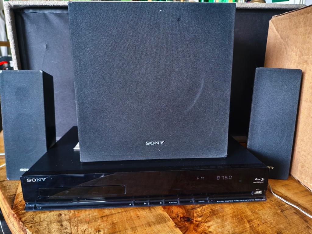 Sony Blu-ray Home Cinema Set (HBD EF200) 350W - 3D / HDMI, Blu-ray-speler, 70 watt of meer, Ophalen of Verzenden, 5.1-systeem