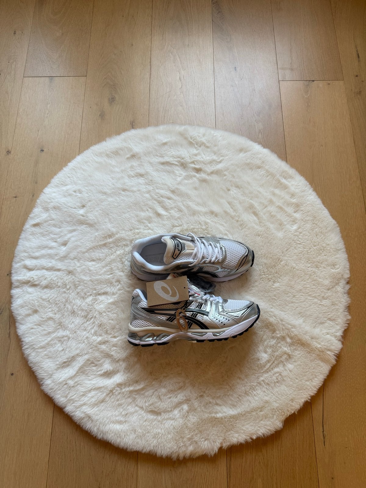 Nieuwe Asics Gel-Kayano 14 Sneakers - Zilver/Wit Maat M, Verzenden, Nieuw, Wit, Sneakers of Gympen