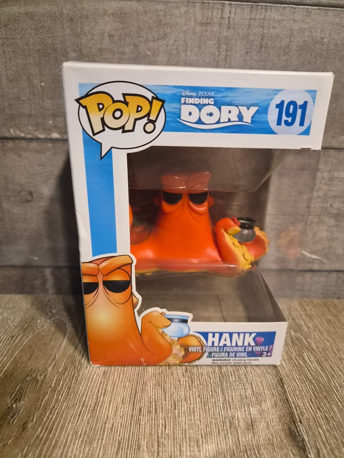 Funko Pop! Finding Dory - Hank #191 Vinyl Figuur, Ophalen of Verzenden, Zo goed als nieuw