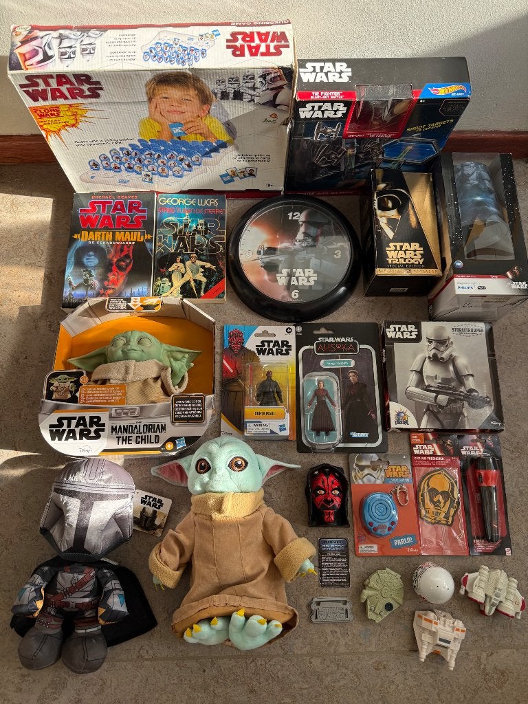 Star wars speelgoed collectibles lot 2, Ophalen of Verzenden, Actiefiguurtje